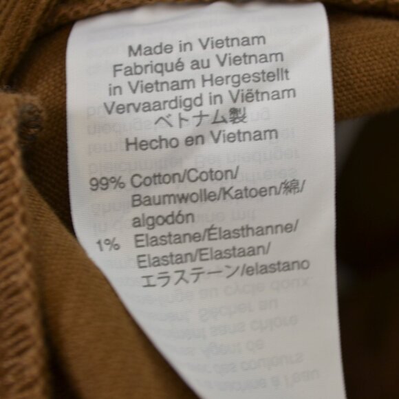 J Crew Flex Corduroy Slim Fit Straight Leg Pants 5 Pockets Relaxed Fit Brown - Picture 8 of 9